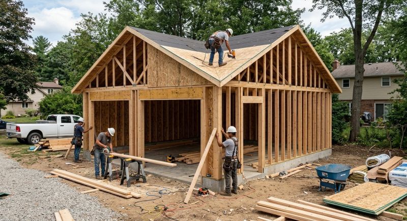 Attached Garage Construction in Bonita Springs, FL