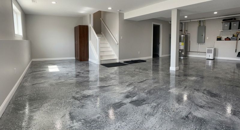 Basement Floor Epoxy Service in Alexandria, VA