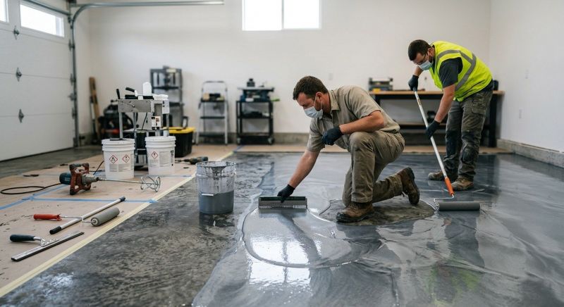Concrete Floor Coating Service in Charlotte, NC