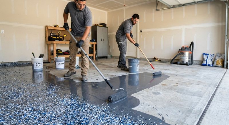 Epoxy Flooring Installation in Frederick, MD