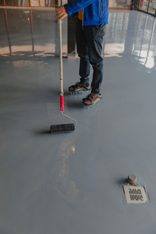 Garage Floor Epoxy Installation in Raleigh, NC